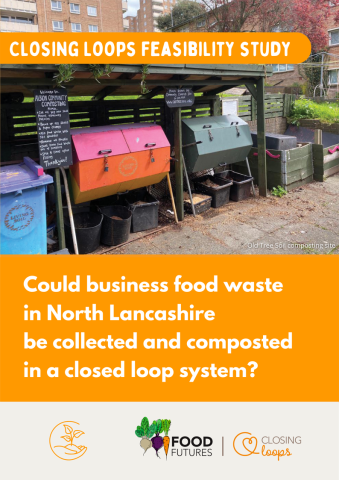 Image of the cover page of the business food waste composting feasibility study